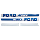 Decal Set for Ford 3600 - Mylar, D0518 - Quality Farm Supply