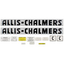 Decal Set for Allis Chalmers C - Mylar, D0761 - Quality Farm Supply