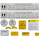 Decal Set for Farmall International A Culti-Vision - Mylar, D0782 - Quality Farm Supply