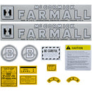 Decal Set for Farmall International B Culti-Vision - Mylar, D0784 - Quality Farm Supply
