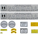 Decal Set for Farmall International BN Culti-Vision - Mylar, D0786 - Quality Farm Supply