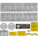 Decal Set for Farmall International BN - Mylar, D1023 - Quality Farm Supply