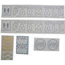 Decal Set for Farmall International BN Culti-Vision - Mylar, D1161 - Quality Farm Supply