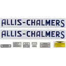 Decal Set for Allis Chalmers RC - Mylar, D1274 - Quality Farm Supply