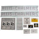 Decal Set for Allis Chalmers WD - Vinyl, D1281V - Quality Farm Supply