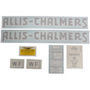 Decal Set for Allis Chalmers WF - Vinyl, D1283V - Quality Farm Supply