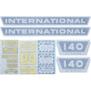 Decal Set for International 140HC - Mylar, D4685 - Quality Farm Supply